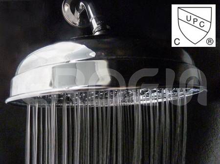 ERDEN Bowl Style Brass Single Function Rain Shower Head